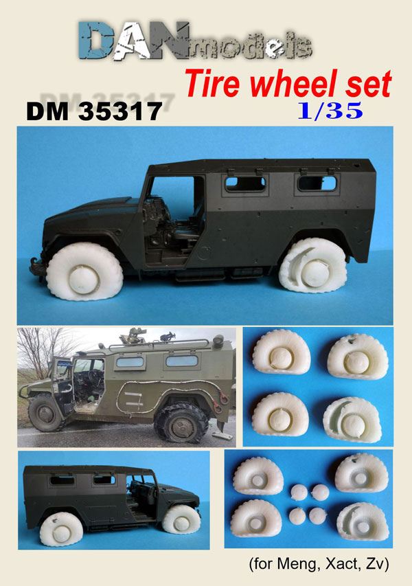 DM 35317 GAZ-2330 deformed wheels set
